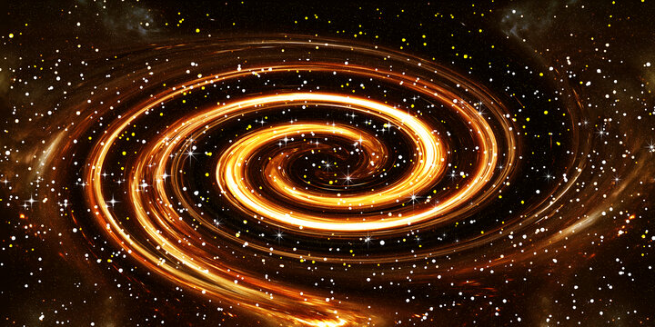 金色旋渦星空頂