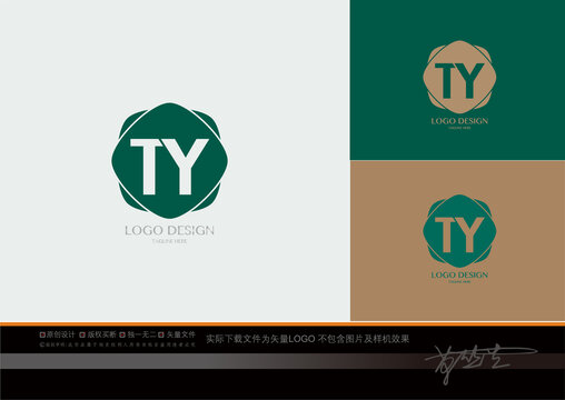 TY字母LOGO