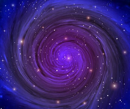 漩渦星空背景