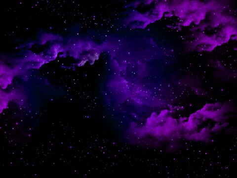 唯美星空背景