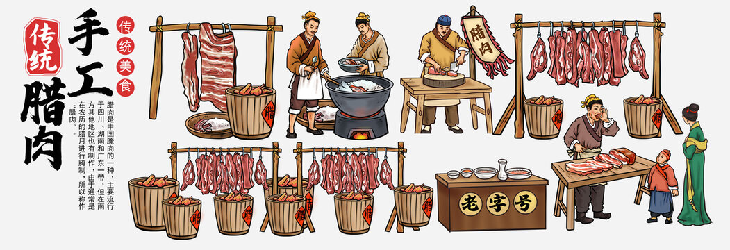 傳統(tǒng)臘肉臘腸制作