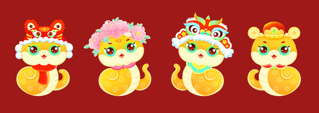蛇年插畫(huà)