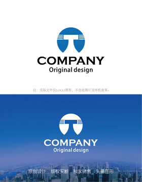 T字母logo設計