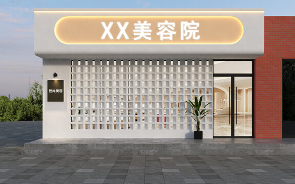 美容院門頭