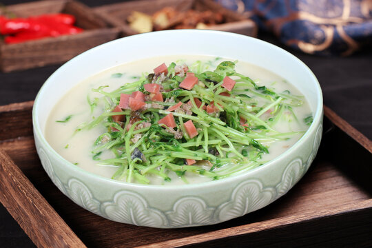 上湯豆苗