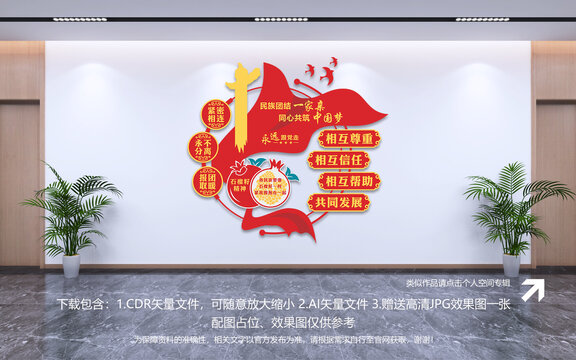 石榴籽文化墻