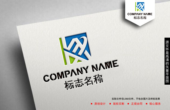 KA字母logo