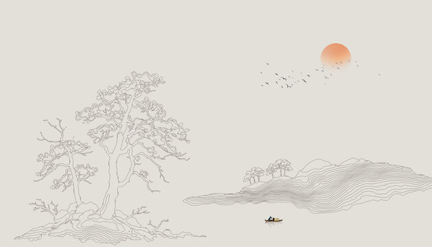 山水畫