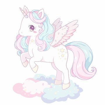 卡通夢(mèng)幻獨(dú)角獸