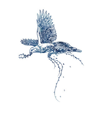 裝飾畫鳥