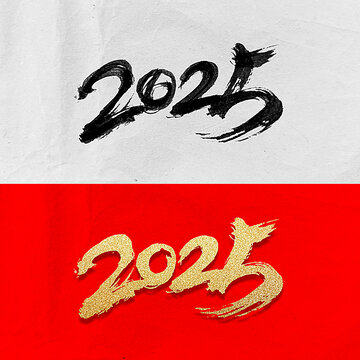 2025書法字