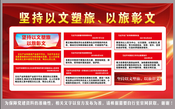 堅持以文塑旅