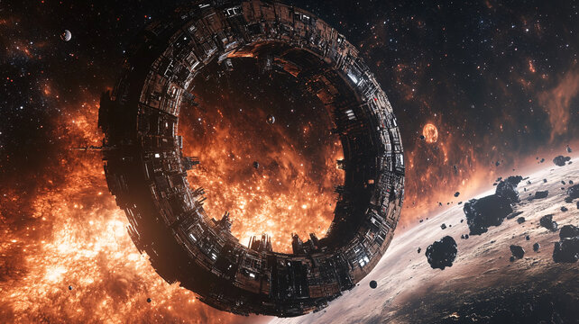 宇宙空間站壁紙
