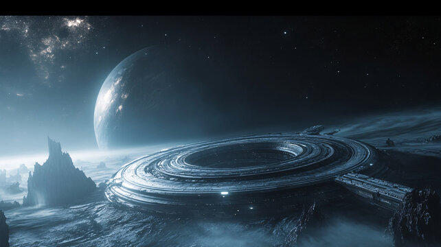 未來(lái)科技星際場(chǎng)景