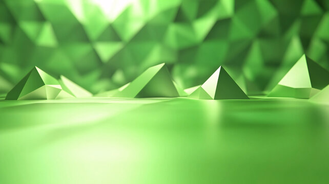 綠色炫酷3d背景