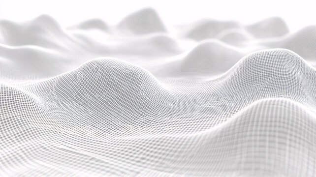 3d波浪線弧線弧形山