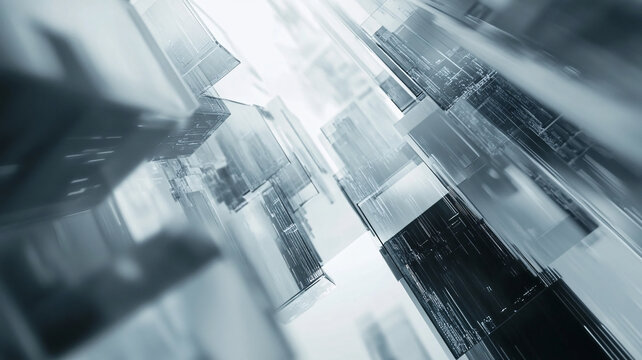 科技廢虛背景