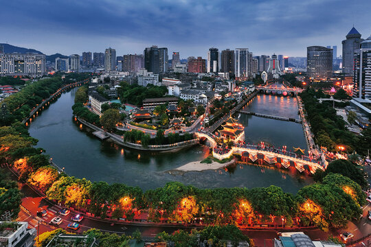 貴陽(yáng)甲秀樓夜景