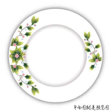 餐具花面
