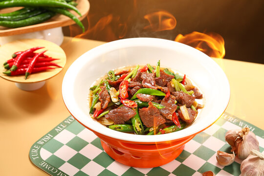 小炒黃牛肉