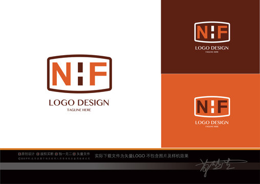 NHF字母LOGO