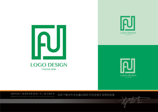 fu字母LOGO