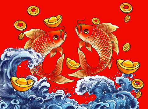 國潮錦鯉