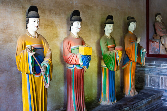 山西太原晉祠旅游景點