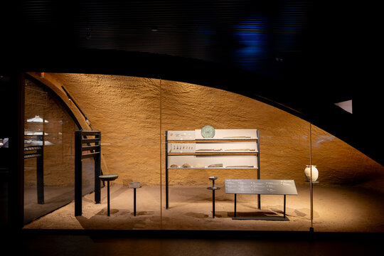 山西大同市博物館展覽古代器皿
