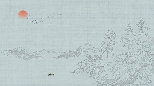 山水畫