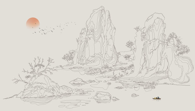 山水畫