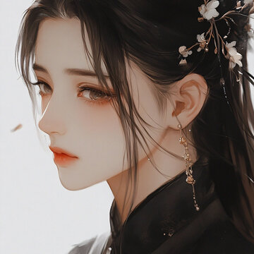 古風(fēng)美女頭像封面