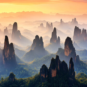 群山風(fēng)景