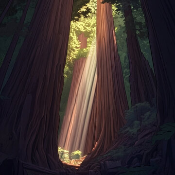 深林大場景