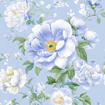 印花花卉圖案