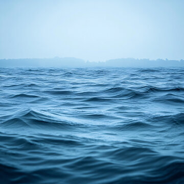 蔚藍海水深藍大海