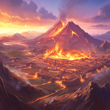 火山爆發(fā)