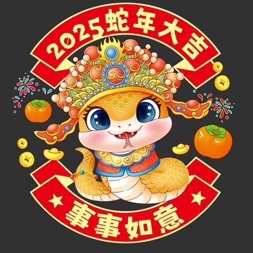 蛇年窗花