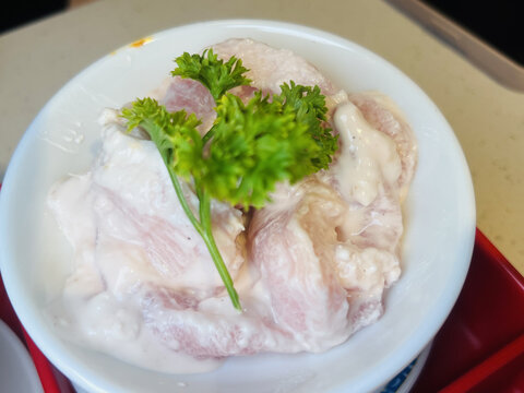 火鍋滑肉