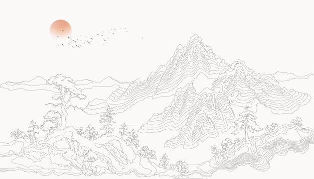 山水畫