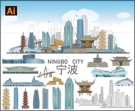 寧波地標(biāo)建筑