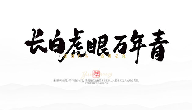 長白虎眼萬年青