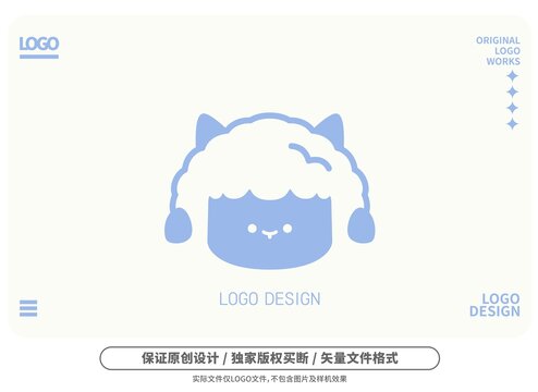 原創(chuàng)卡通綿羊logo