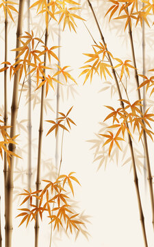 意境竹子竹子屏風(fēng)隔斷