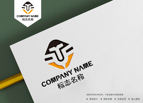 TY字母logo