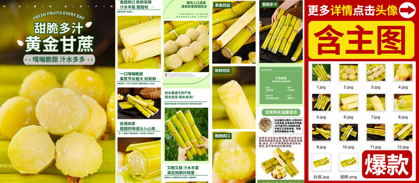 黃金甘蔗詳情