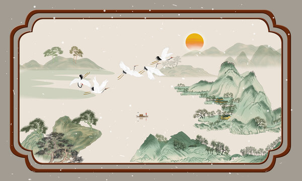 古典山水畫