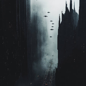 科幻城市背景