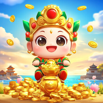 可愛小財(cái)神