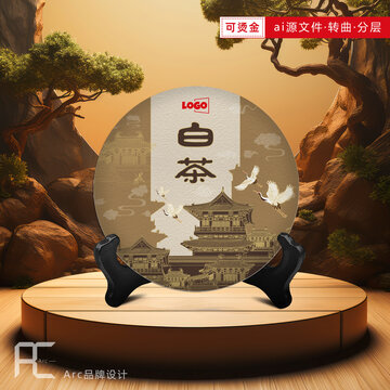 白茶綿紙包裝設計